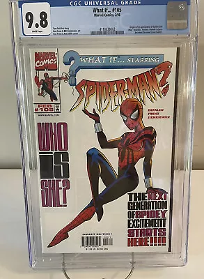 Buy What If ... #105 (1998) CGC 9.8 1st Appearance Spider-Girl May Mayday Parker • 632.49£