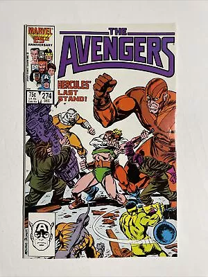Buy Avengers #274 (1986) 9.2 NM Marvel High Grade Comic Book Hercules Iron Man Thor • 9.59£