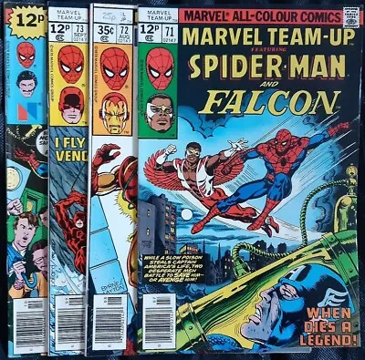 Buy SPIDER-MAN: Marvel Team-Up, 4 Issues # 71-74, 1978 • 5£