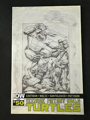 Buy Teenage Mutant Ninja Turtles #50 San Diego Comic Art Gallery Variant IDW Eastman • 23.70£