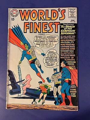 Buy Worlds Finest #142 Batman Superman DC Comics 1st Print Silver Age 1964 • 22.96£