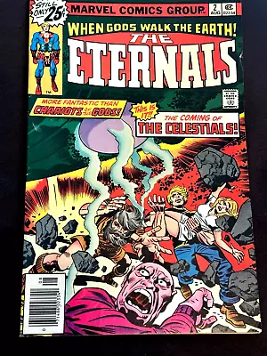 Buy Eternals 2 - 1st App Ajak & Arishem The Judge Jack Kirby Bronze 1976 VG/FN 5.0 • 2.38£