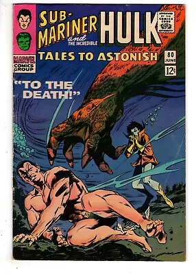 Buy Tales To Astonish #80 (1966) - Grade 5.5 - To The Death - Krang Appearance! • 31.53£
