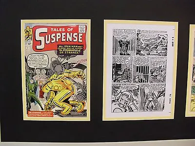 Buy Production Art Jack Kirby Pg8 Tales Of Suspense #41 Matted W Cover & Page Prints • 91.54£