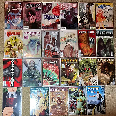 Buy DC Vertigo Lot: 23 Fables Comics From #4-156 (‘02-‘22) +Fairest/Jack ~Fables/Cin • 11.81£
