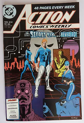 Buy Action Comics Weekly #612 - Secret 6 - DC Comics - 9 August 1988 VF+ 8.5 • 6.99£
