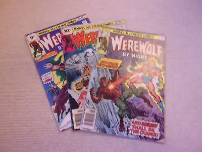Buy Werewolf By Night # 38, 39 And 41 From 1973-76 Era. • 9.99£