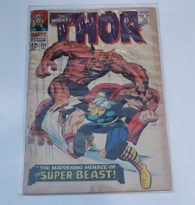 Buy The Mighty Thor #135  2nd Appearance & Origin The High Evolutionary 1966 Marvel • 14.21£