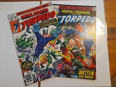 Buy Marvel Premiere #39 #40  1977/78 The Torpedo Mid Grade • 4.99£