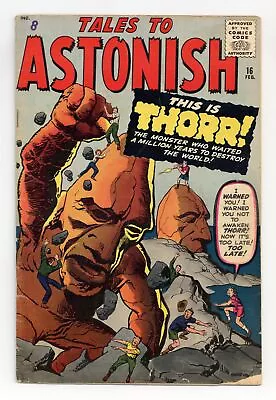 Buy Tales To Astonish #16 GD/VG 3.0 1961 • 91.94£