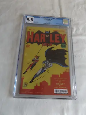 Buy Dc   Harley Quinn    # 18   Cgc   9.8 Batman # 1 Homage Edition • 60£