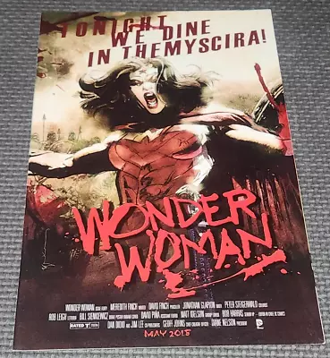 Buy WONDER WOMAN #40 (2015) DC Bill Sienkiewicz Variant 300 Homage Movie New 52 • 7.90£