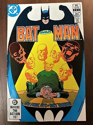 Buy Batman #354 FN/VF “Showdown!” (DC 1982) • 7.12£
