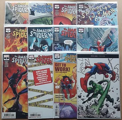 Buy Amazing Spider-Man Vol 5  #1 - #12 New 1st Printing Marvel 2018  • 200£