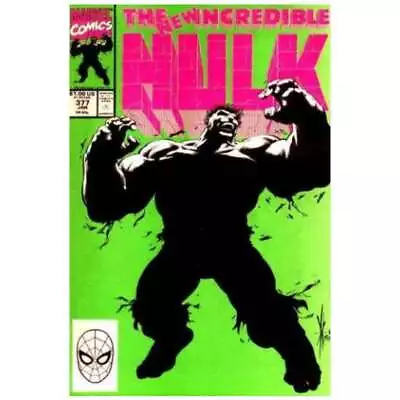 Buy Incredible Hulk (1968 Series) #377 In Near Mint Condition. Marvel Comics [p{ • 59.43£