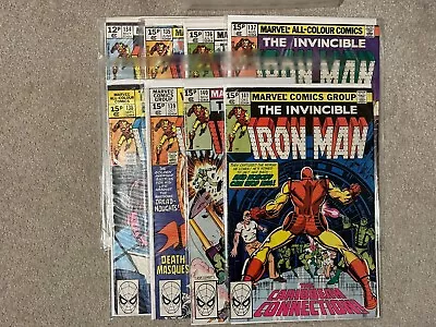 Buy Run Of 8 Iron Man Comics, #134, 135, 136, 137, 138, 139, 140,141. Pence Editions • 22£