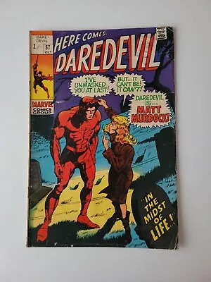 Buy Daredevil #57 Marvel Comics October 1969 • 15£