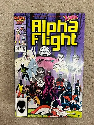 Buy Alpha Flight #33 Nm 1st Lady Deathstrike ~ Marvel Comics 1986 ~ • 10.27£