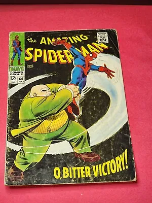 Buy SILVER AGE May 1967 MARVEL COMICS THE AMAZING SPIDER-MAN #60 KingPin • 36.27£