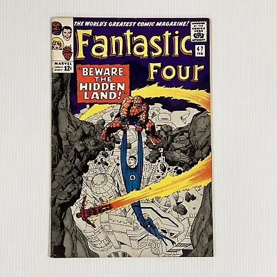 Buy Fantastic Four #47 1966 FN+ Cent Copy • 108£