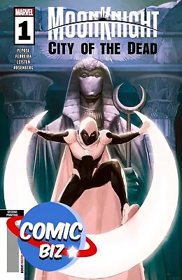 Buy Moon Knight City Of The Dead #1 (2023) 2nd Printing Variant Cover Marvel • 4.80£