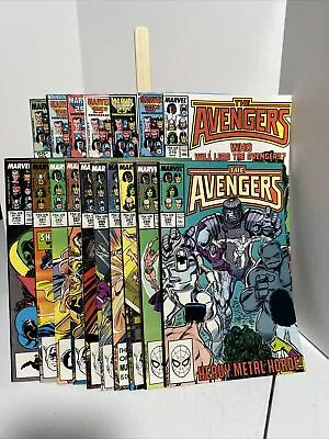 Buy Lot Of 17-The Avengers 263, 267, 271, 274, 276, 277, 279-289 Marvel Comics • 48.25£