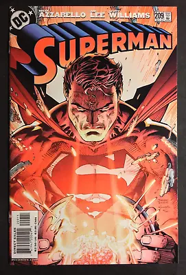 Buy Superman 209 Jim Lee Cover Vol 2 Brian Azzarello Wonder Woman Batman 1 Copy • 6.32£