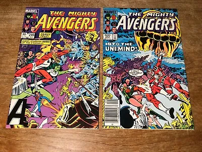 Buy Avengers #246 247 1984 Marvel 1st App Maria Rambeau (Binary) Eternals Uni Mind • 3.20£