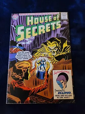 Buy DC Comics House Of Secrets #61 FN 1963 Introducing Eclipso • 100£