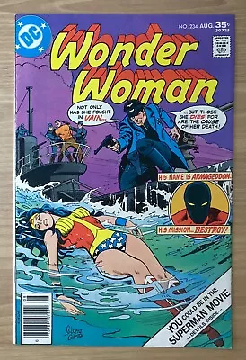 Buy Wonder Woman #234 DC Comics Bronze Age 1st App Armageddon (a Nazi) Key Issue Vf • 28.12£