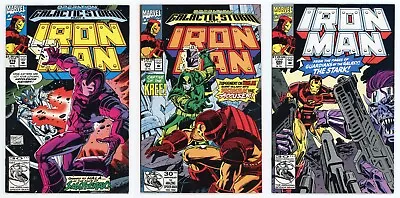 Buy Iron Man #278 279 280 NM LOT 1st Shatterax 1st Space Armor Model II 1992 Marvel • 15.01£