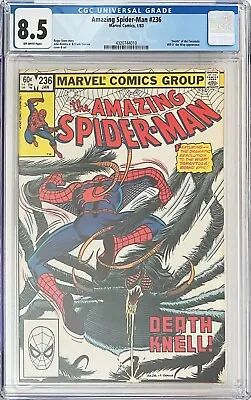 Buy Amazing Spider-Man #236 CGC 8.5. Death Of The Tarantula. • 39£