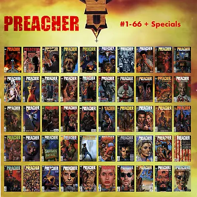 Buy Preacher #1-66 + Specials U-Pick VF/NM Vertigo TV Show CGC • 2.37£