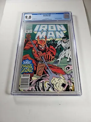 Buy Iron Man #281 CGC 9.0 1992 3923937005 1st War Machine Armor! Newsstand Edition • 38.13£