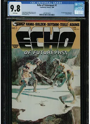 Buy Echo Of Futurepast #1 Cgc 9.8 White Pages 1984 1st Comic Bucky O'hare Neal Adams • 276.52£