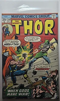 Buy THOR #240 Marvel Comics 1975 • 7.88£