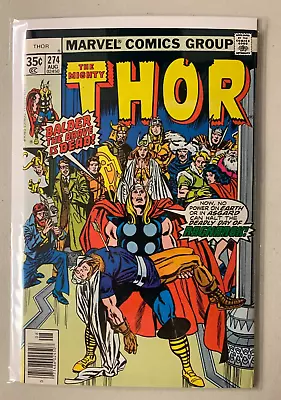 Buy Thor #274 Marvel 1st Series Journey Into Mystery 1st Frigga 8.0 VF (1978) • 6.43£
