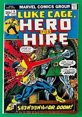 Buy 1973 Marvel Comics Luke Cage, Hero For Hire #9   Doctor Dr. Doom  VG/FN • 14.98£
