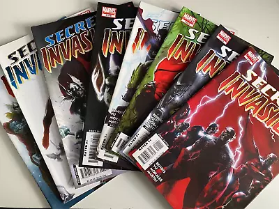 Buy Secret Invasion : COMPLETE 8 Issue Marvel 2008 Series. All 1st Prints • 20£