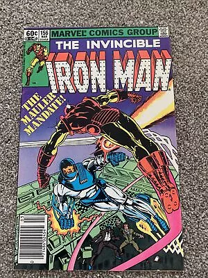 Buy 1982 Iron Man Marvel Comics Group #156 Bronze Age VF/VF+ • 7.94£