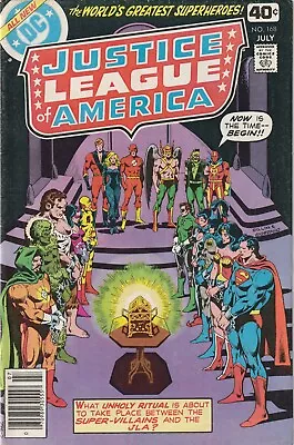 Buy Justice League Of America #162 165 & 168 Lot Of 3 Comics / Dc Comics 1979 • 18.04£