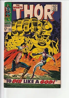 Buy The Mighty Thor #139 Marvel Comics Cents Copy • 50£