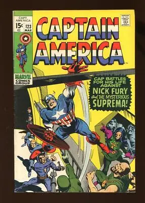 Buy Captain America 123 VF- 7.5 High Definition Scans* • 23.72£