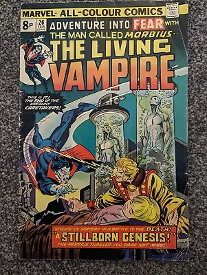 Buy Adventure Into Fear 26. Morbius. Marvel 1975. Daemond. • 2.98£