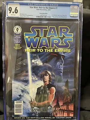 Buy Star Wars Heir To The Empire #1 Newsstand CGC 9.6 1st Thrawn (Dark Horse 1995) • 248.33£