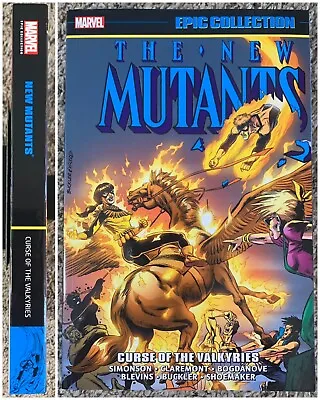 Buy New Mutants Epic TPB Vol 6 - Curse Of The Valkyries - Marvel X-Men Inferno 71 85 • 63.22£