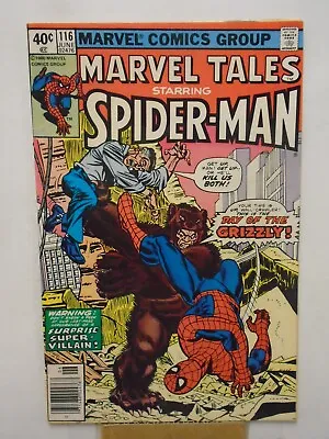 Buy MARVEL TALES #116 (1980) Grizzly, Spider-Man, John Romita, Marvel Comics • 2.33£