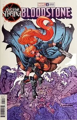 Buy Death Of Doctor Strange Bloodstone #1 Maria Wolf Variant | 1st Print • 3.96£