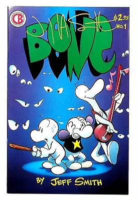 Buy Bone  #1 7th Printing Signed Jeff Smith Cartoon Books Comics • 39.41£