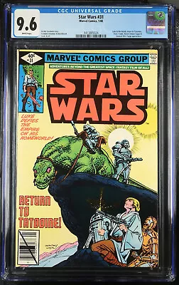Buy Star Wars #31 CGC 9.6 White Pages • 71.15£